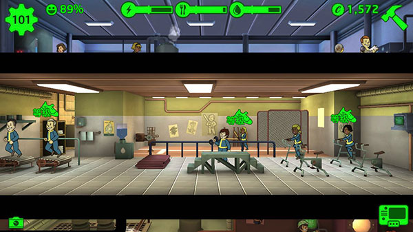 辐射避难所快速来人方法