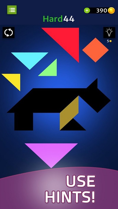 烧脑七巧板游戏