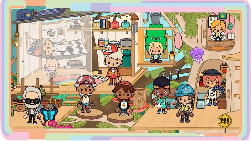 托卡小镇小屋探险游戏