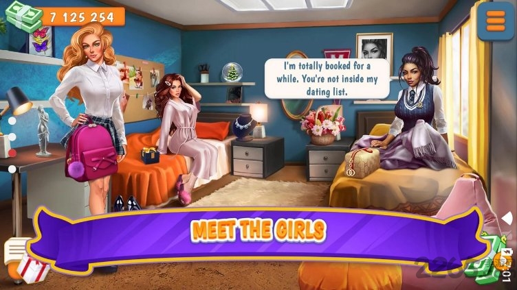 暧昧校园模拟约会游戏