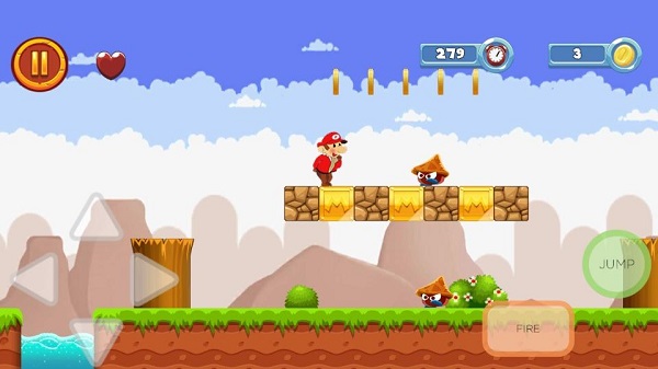 马里奥冒险之旅小游戏