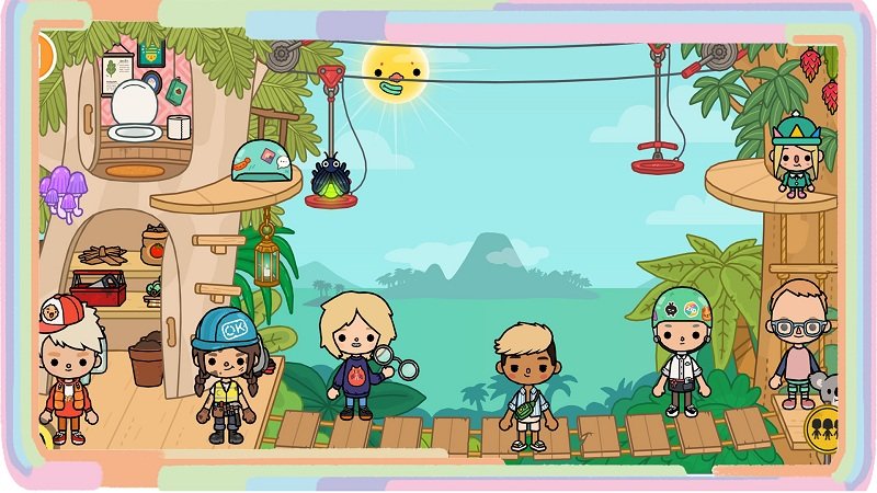 托卡小镇小屋探险游戏