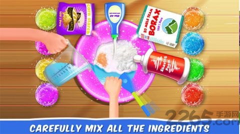 diy黏液制造者游戏