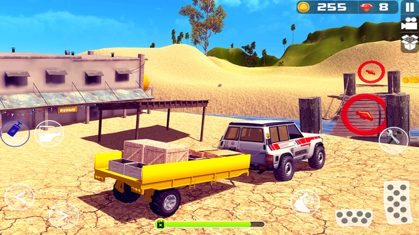 4x4爬山越野车赛车游戏