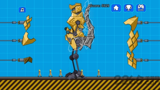 机器恐龙大战巨齿龙手机版