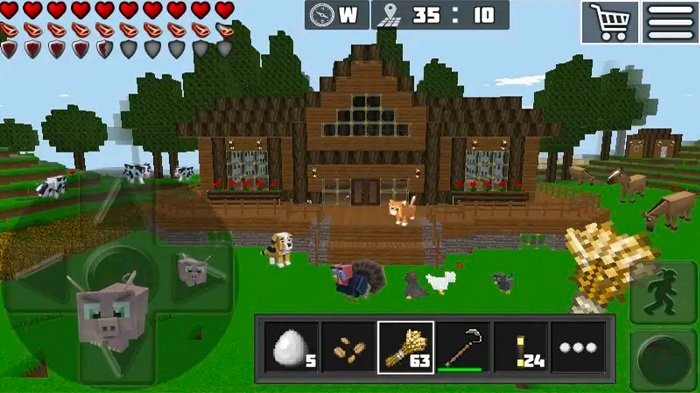 建造像素家园游戏