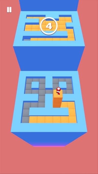 火柴人方块冲浪游戏