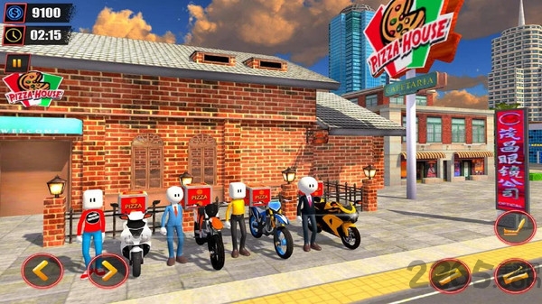 火柴人披萨送货员最新版 火柴人披萨送货员手机版