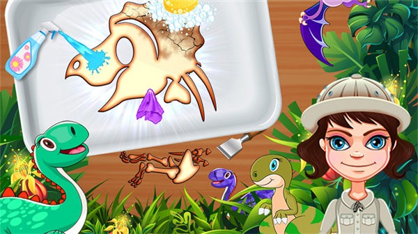 恐龙宝宝乐园小游戏