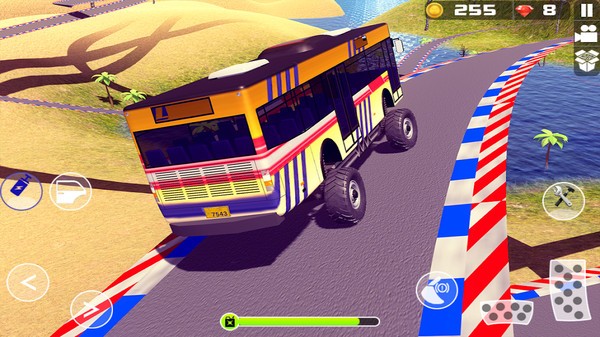 4x4爬山越野车赛车游戏