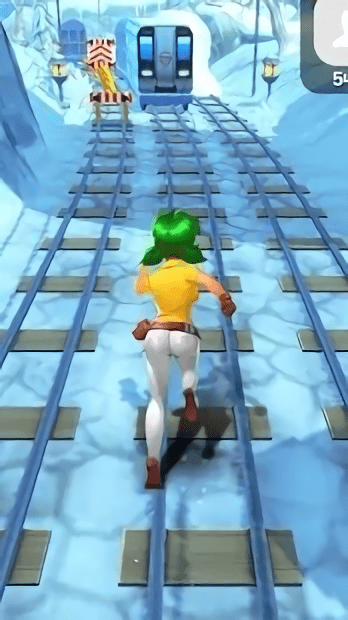 铁路夫人冲浪游戏