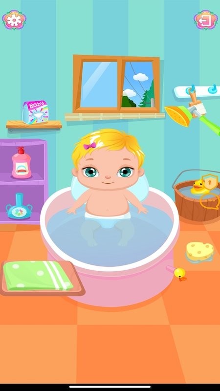 怀孕妈妈照顾宝宝游戏