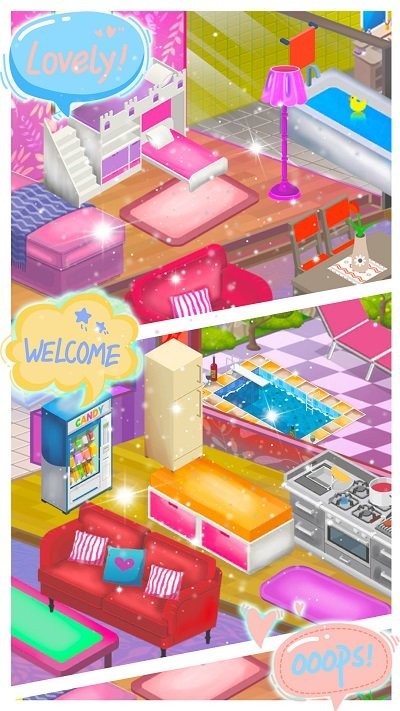 梦幻公主房间游戏