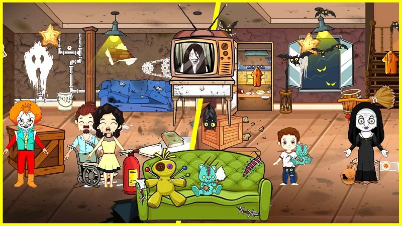 托卡小镇幽灵房间游戏