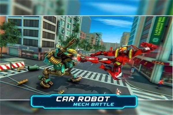 警用机器人车改造最新版(police robot car rampage) 警用机器人车改造游戏下载