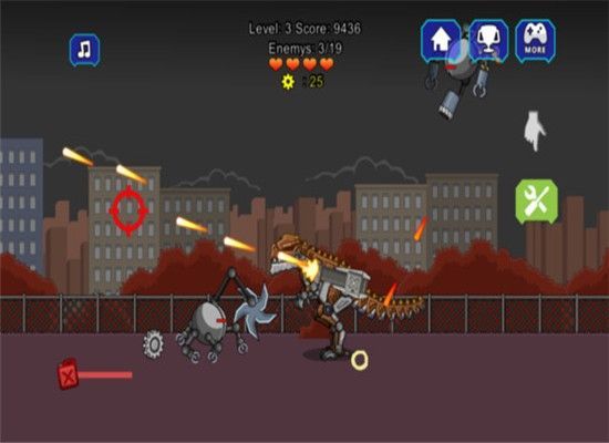 超强机甲恐龙游戏