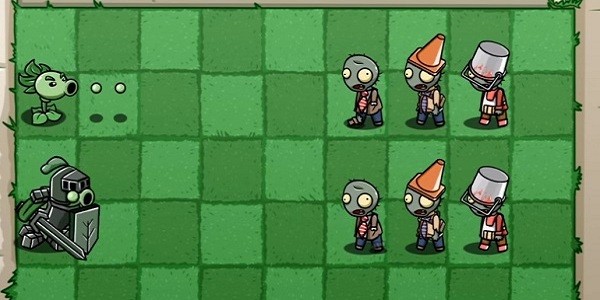 宅宅萝卜pvzbt骑士豌豆