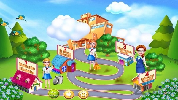 学校大扫除中文版