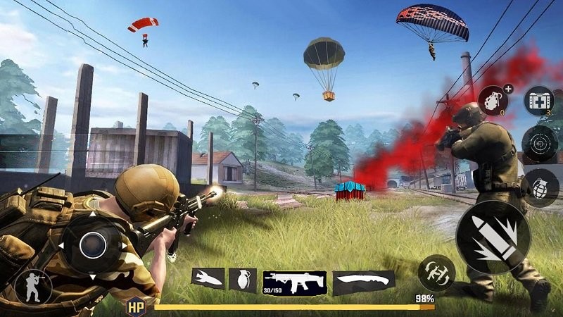 跳伞吃鸡求生手机版 跳伞吃鸡求生游戏下载