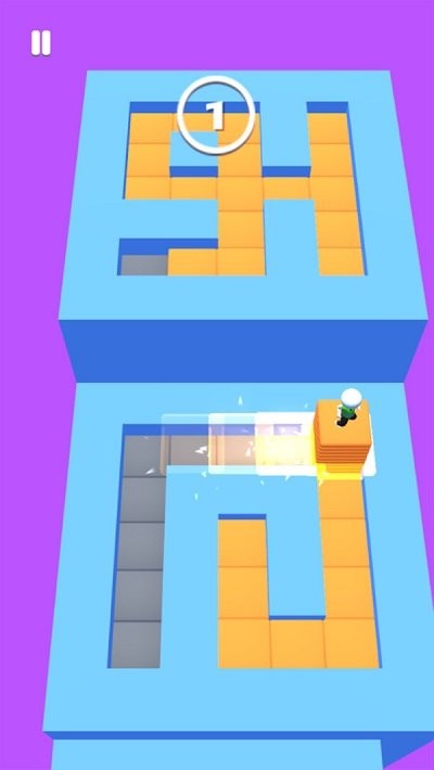 火柴人方块冲浪游戏