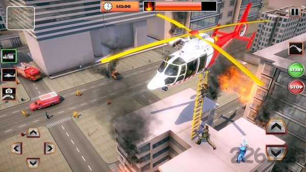 城市消防车救援模拟手机版