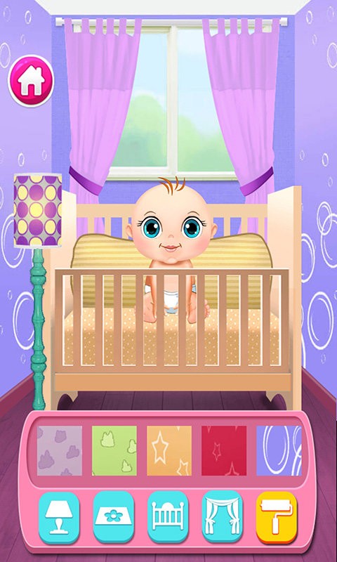 公主妈妈照顾小宝宝游戏