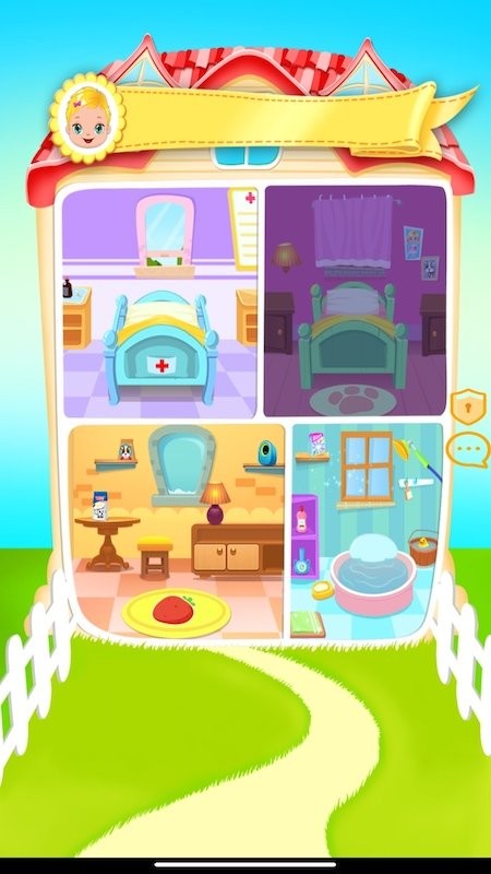 怀孕妈妈照顾宝宝游戏