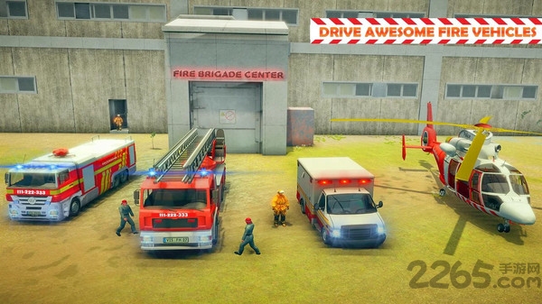 城市消防车救援模拟手机版