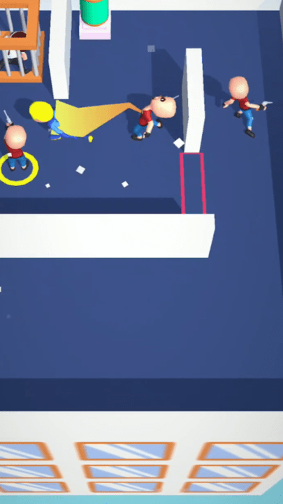 画线格斗小游戏