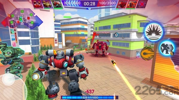 明星机器人对战游戏