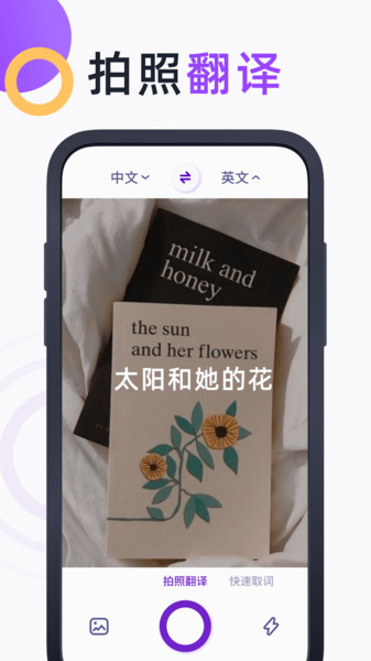 英文拍照翻译app(改名为免费中英翻译器)