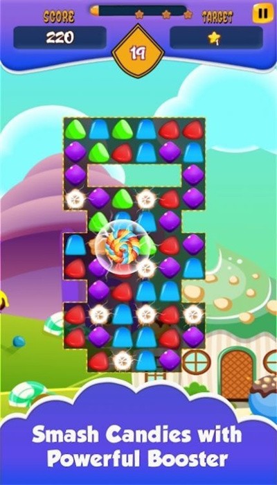 糖果爆破别墅三消游戏(cangy burst villa match 3 game)