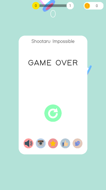 绳索弹球射击小游戏