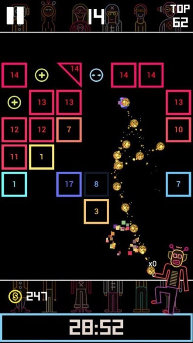 节奏弹弹球游戏