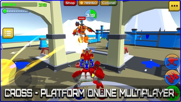 装甲小队机器人与机器人手游