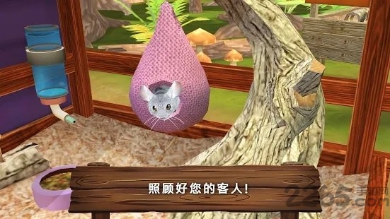 可爱动物旅馆游戏