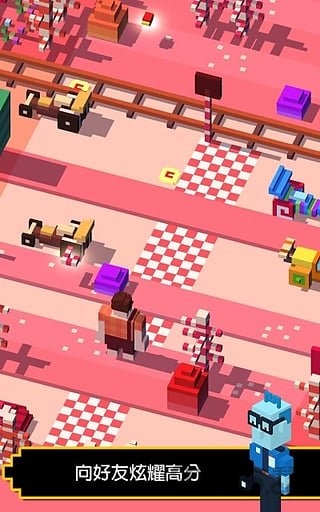 小鸡过马路游戏