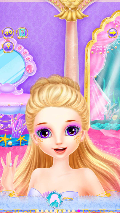 人鱼公主爱美妆游戏