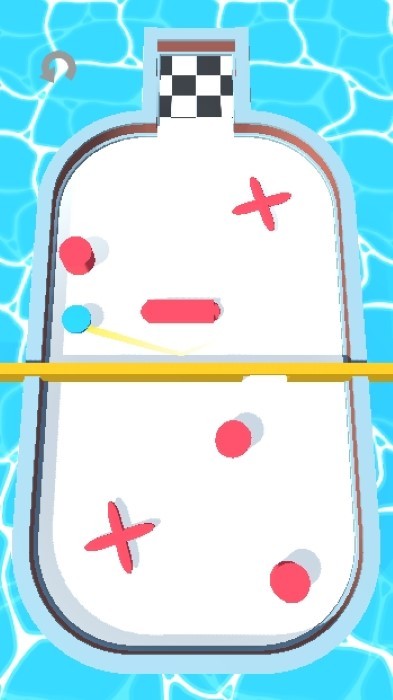 花样反弹球3d小游戏(trickshot3d)