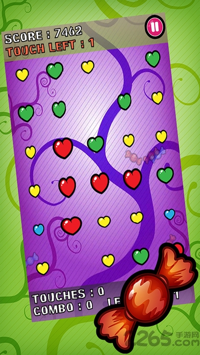 泡沫爆破情人节游戏