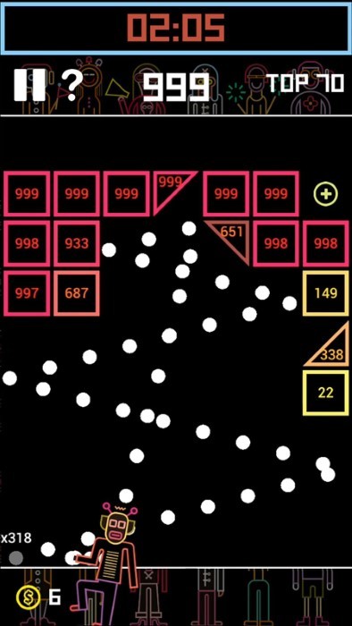 节奏弹弹球游戏