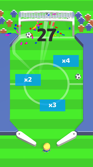 弹球射门游戏(bounce & kick)