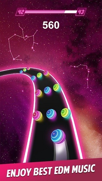 彩色球跑酷官方版