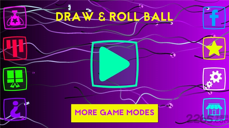 画线条滚球手机游戏