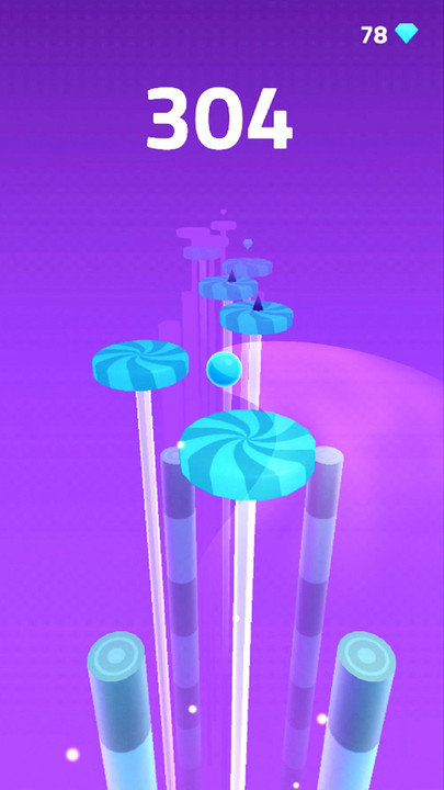 音乐球跳一跳游戏