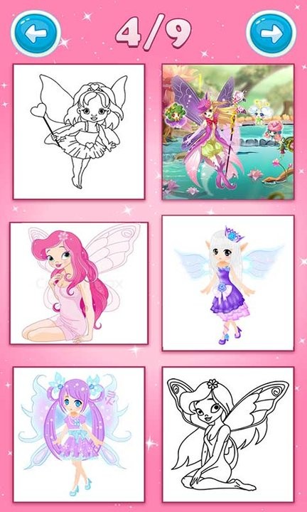 精灵公主爱画画游戏