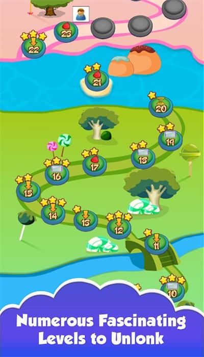 糖果爆破别墅三消游戏(cangy burst villa match 3 game)