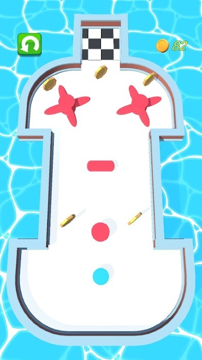 花样反弹球3d小游戏(trickshot3d)