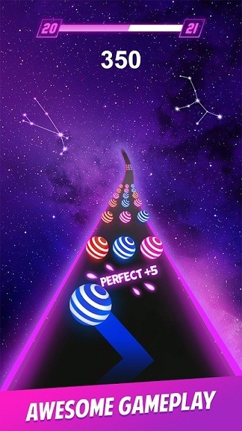 彩色球跑酷官方版