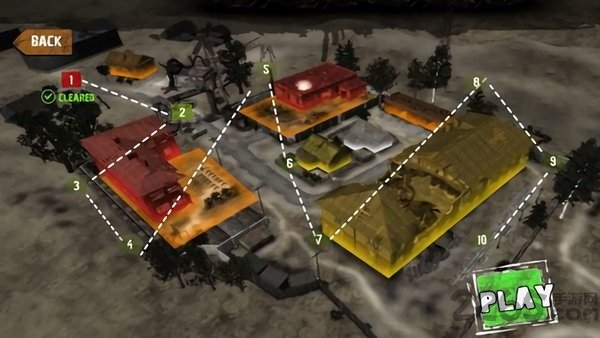 僵尸战争生存射击游戏